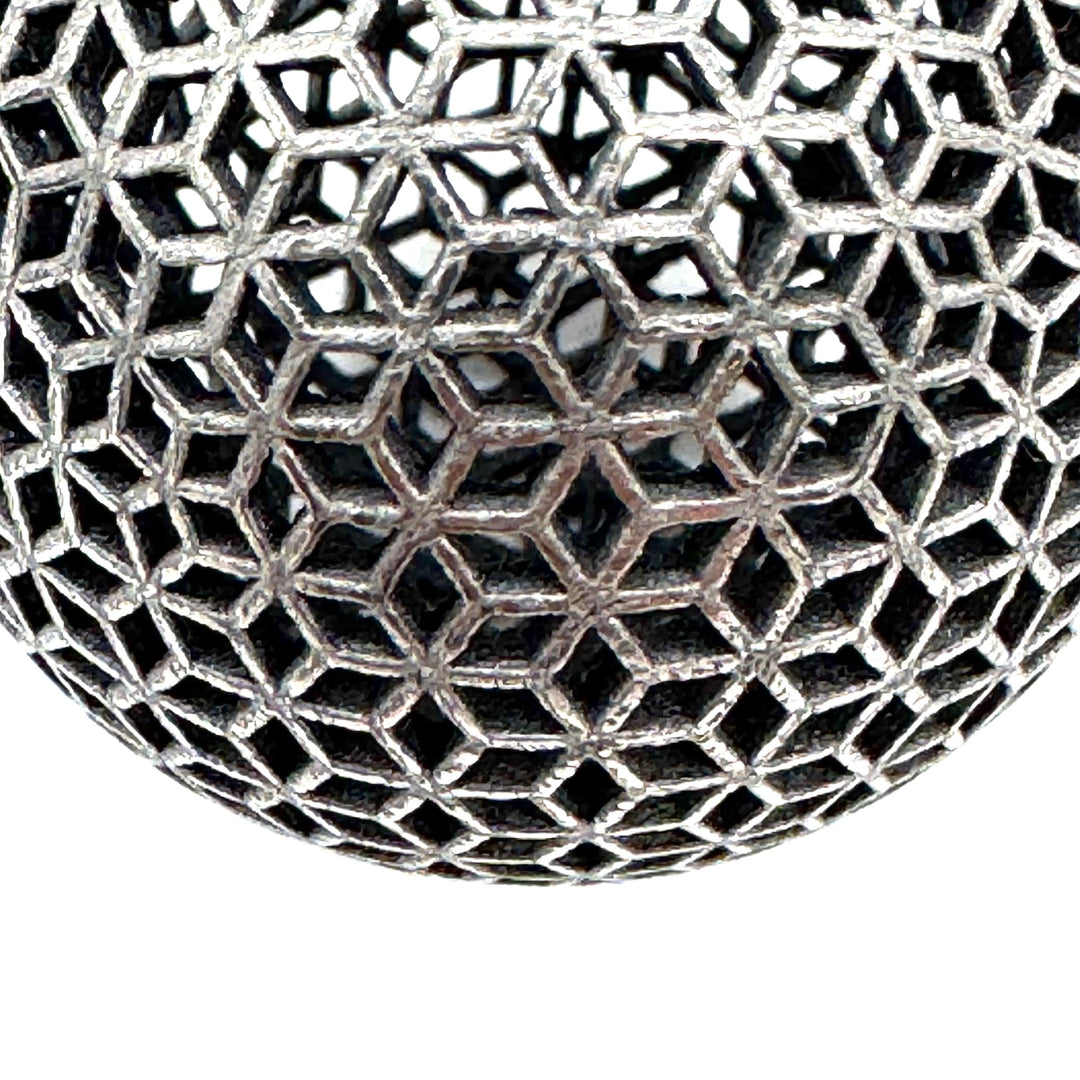 V1.1 Vixiv Invixiball™ — Titanium Spherical Lattice