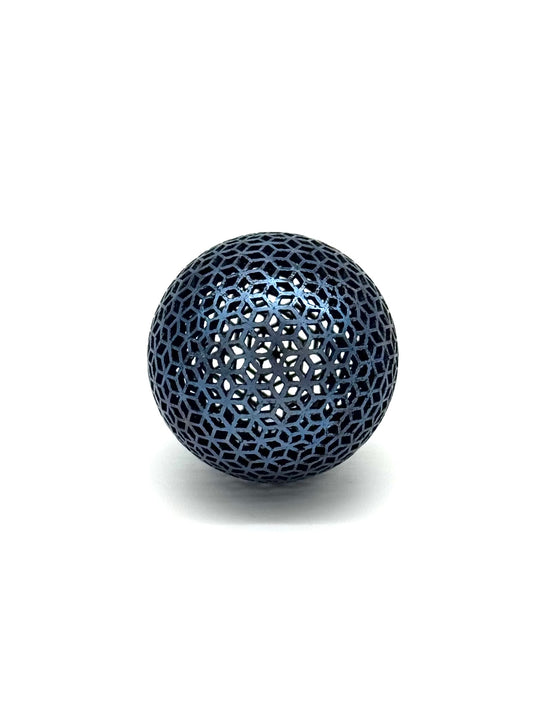 V1.1 Vixiv Invixiball™ — Titanium Spherical Lattice