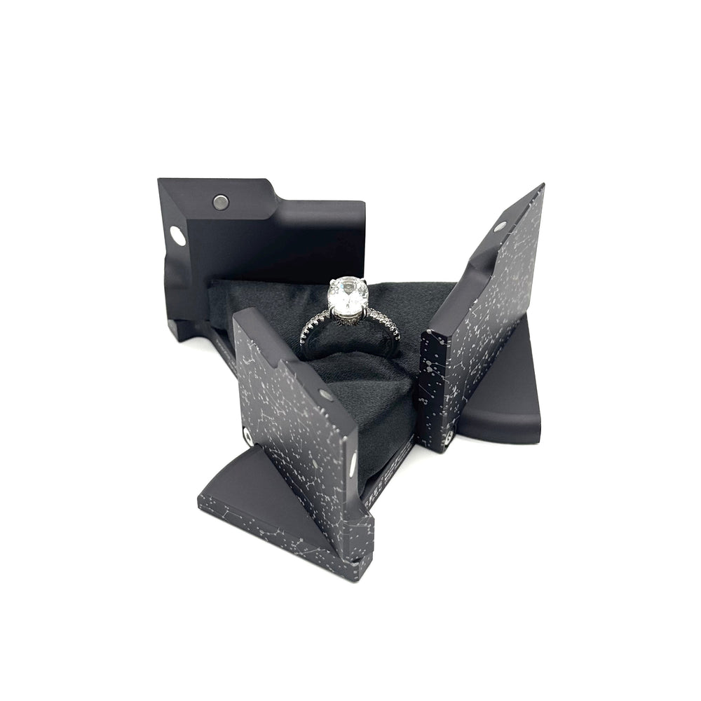 Kinetacube Ring Box - Fifth Limited Edition: Dark Grey and Silver