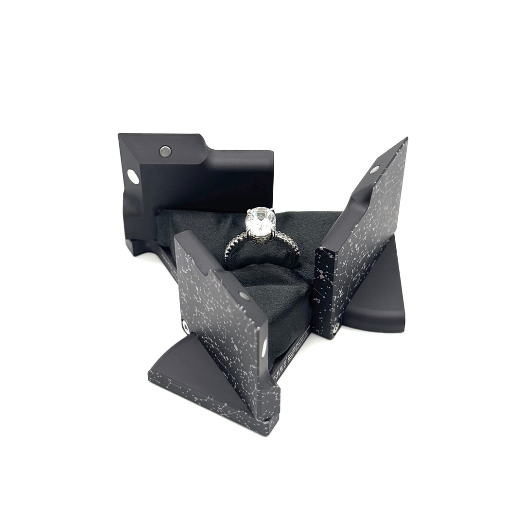 Kinetacube Ring Box - Fifth Limited Edition: Dark Grey and Silver