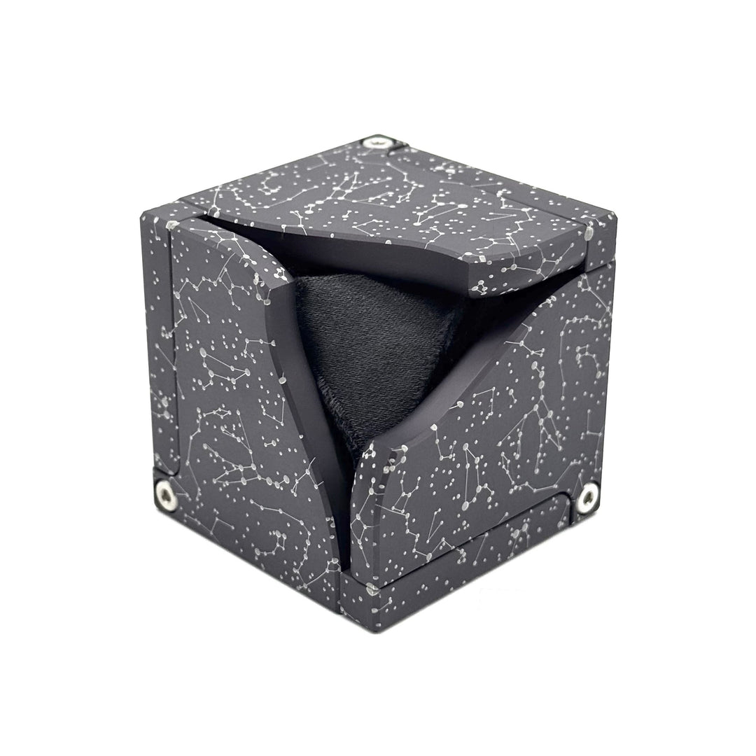 Kinetacube Ring Box - Fifth Limited Edition: Dark Grey and Silver