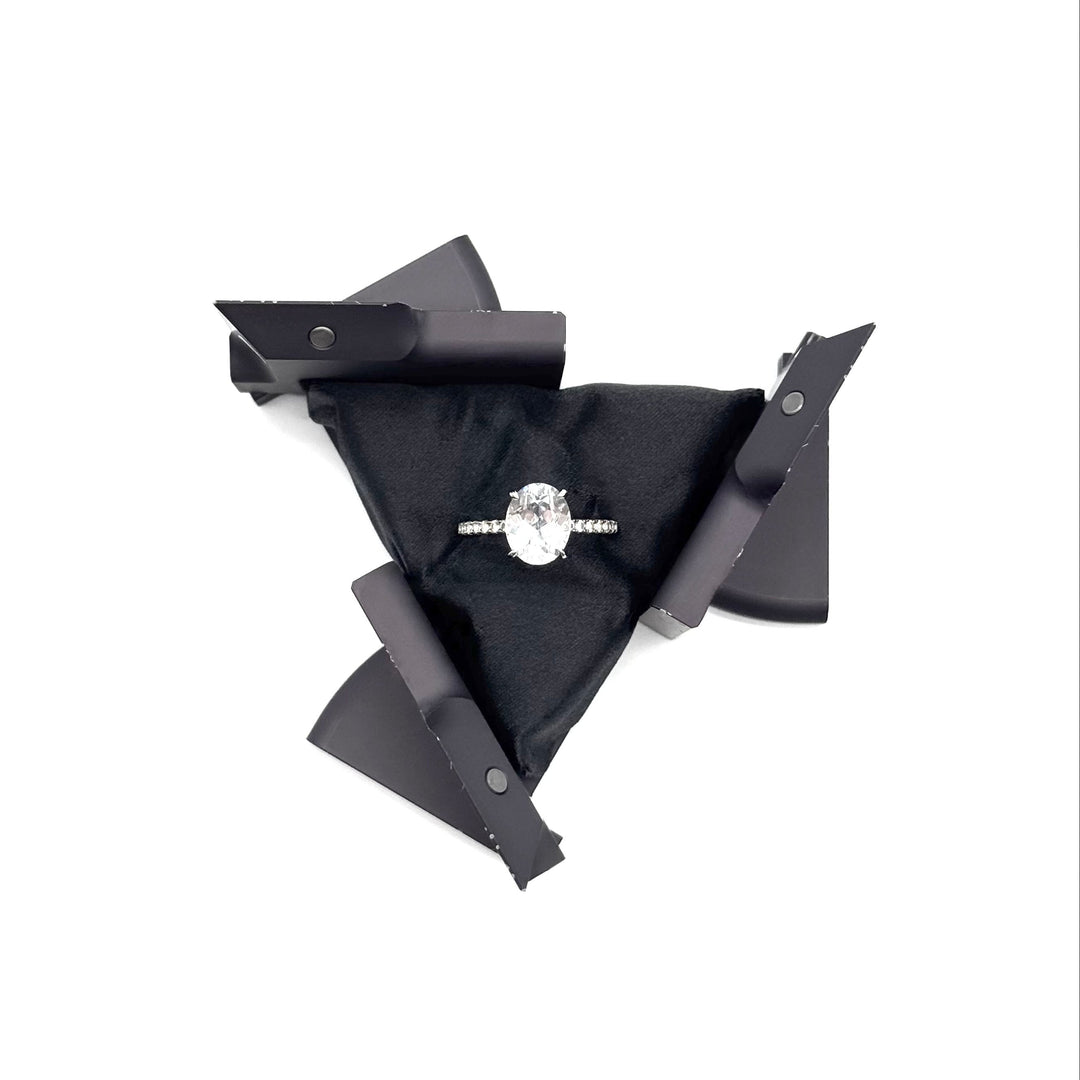 Kinetacube Ring Box - Fifth Limited Edition: Dark Grey and Silver