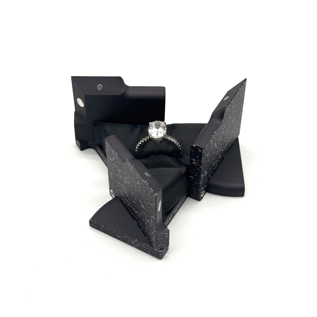 Kinetacube Ring Box - Fifth Limited Edition: Grey and Silver