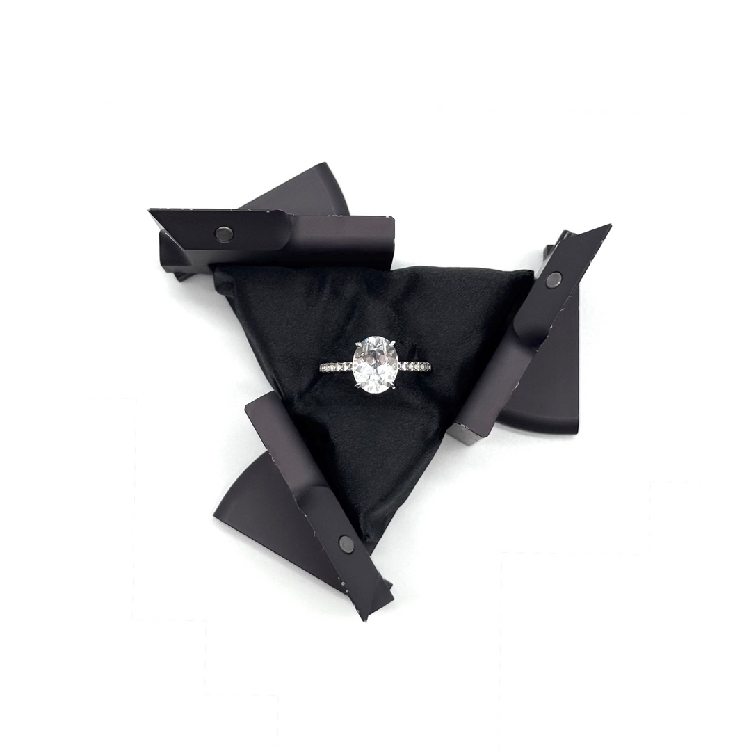 Kinetacube Ring Box - Fifth Limited Edition: Grey and Silver