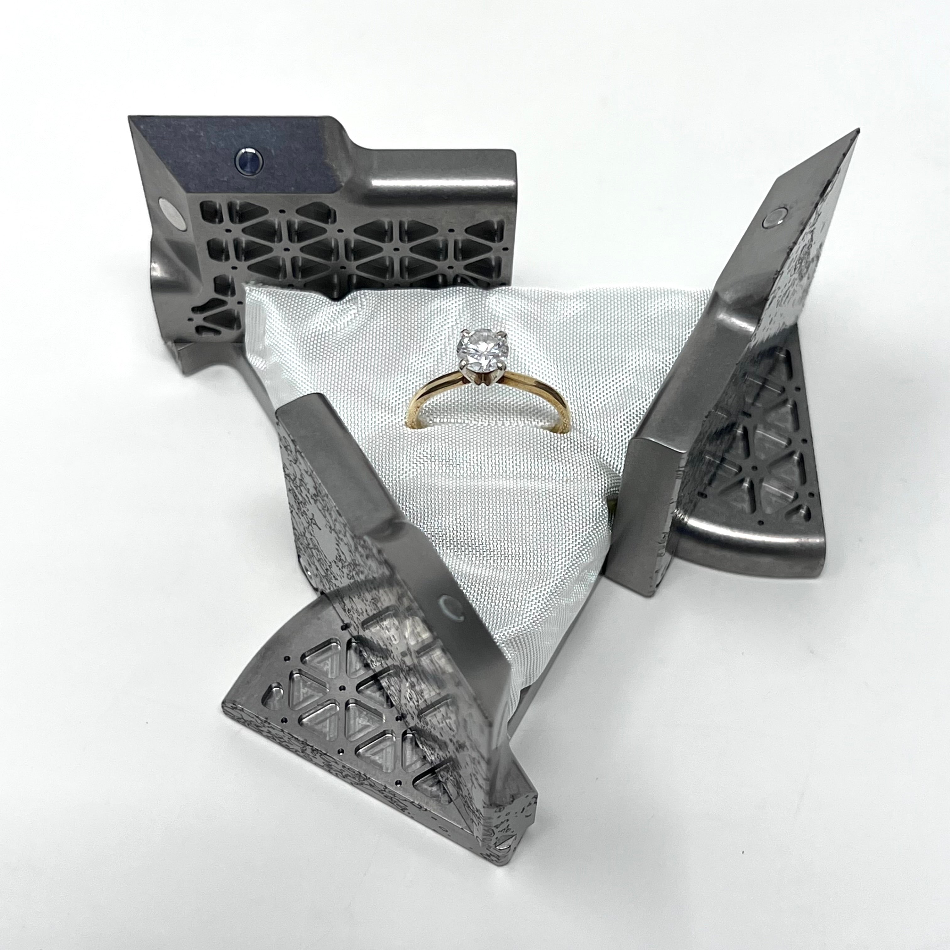 Elegant Ring Plated Inlaid Shining Zircon Letter Pendant - Temu