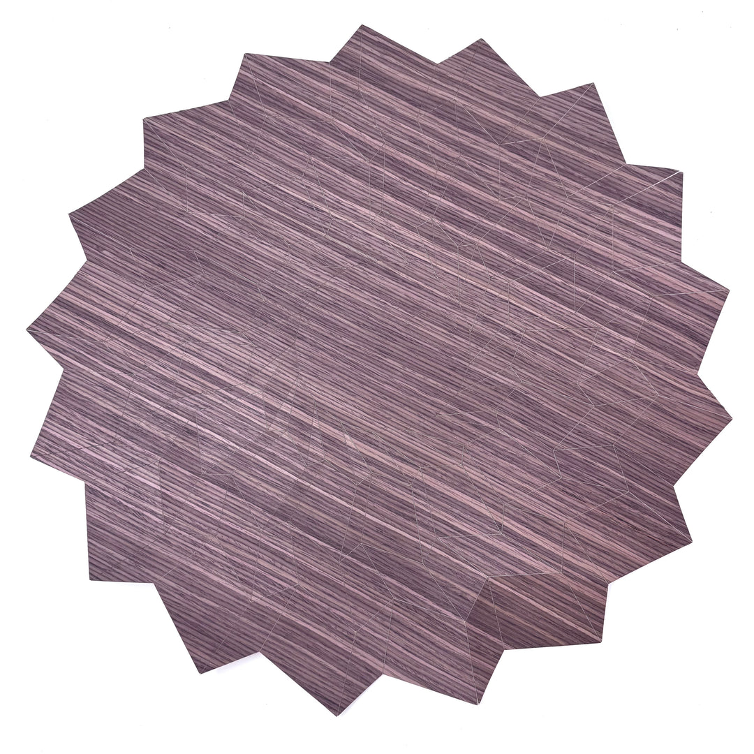 Flatfold Series – Veneer Origami Display Pieces (Customer-Folded)