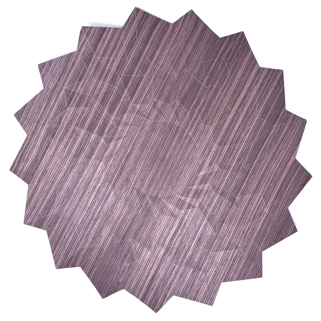 Flatfold Series – Veneer Origami Display Pieces (Customer-Folded)