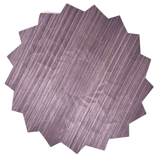Flatfold Series – Veneer Origami Display Pieces (Customer-Folded)