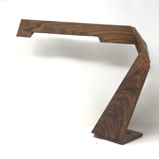 Kinetic Desk Lamp - First Limited Edition - Number 6 of 9 in Solid Walnut