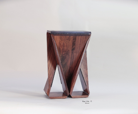 Loop Table - First Limited Edition - Number 15 of 15 in Solid Walnut