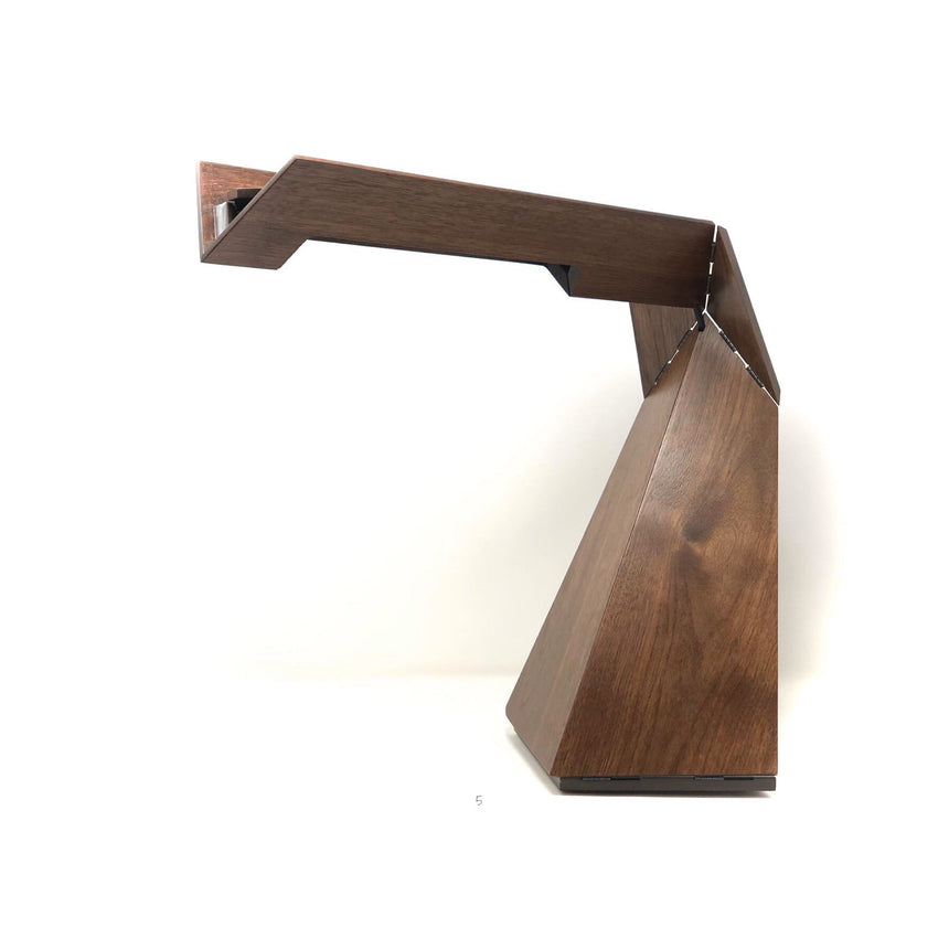 Kinetic Desk Lamp - First Limited Edition - Number 5 of 9 in Solid Walnut