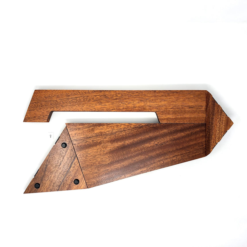 Kinetic Desk Lamp - First Limited Edition - Number 8 of 9 in Solid Sapele