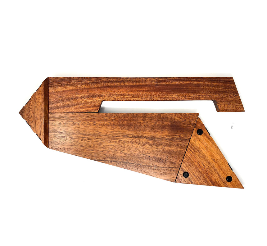 Kinetic Desk Lamp - First Limited Edition - Number 8 of 9 in Solid Sapele
